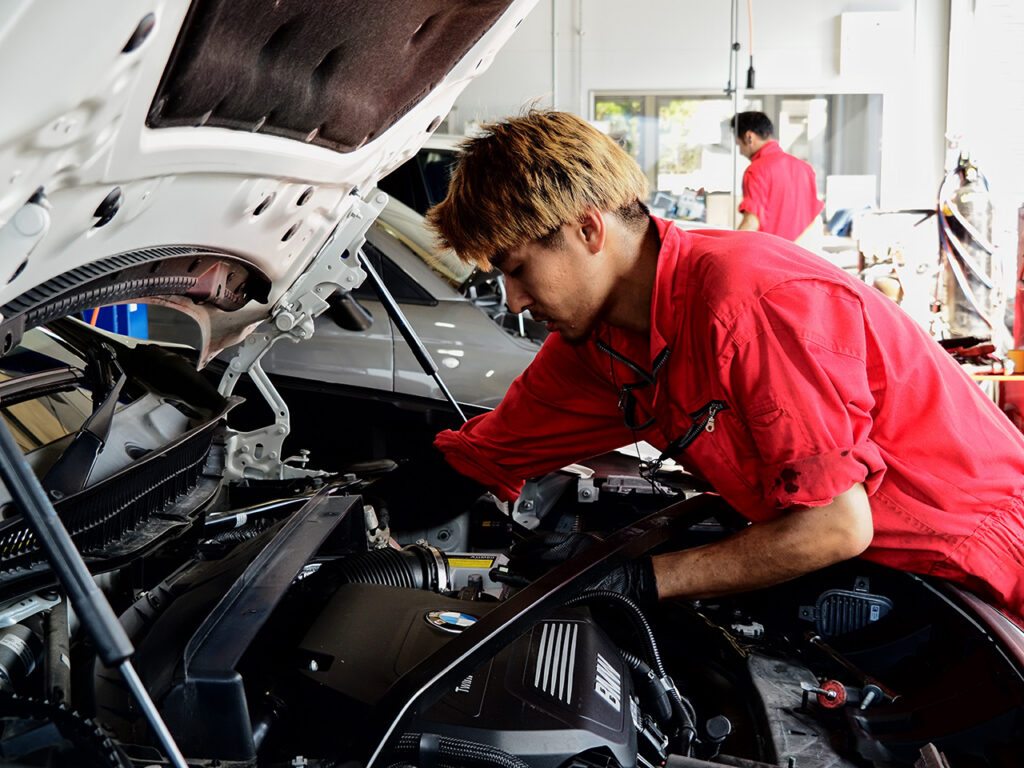 お車の異常箇所を見極めます